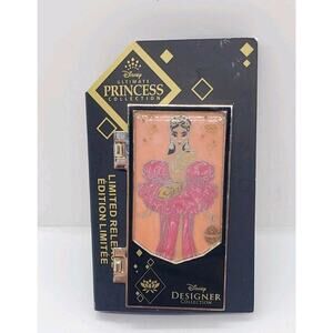 Disney Park Designer Ultimate Princess Collection Jasmine Hinged Pin Ltd Ed NEW